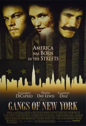 GANGS OF NEW YORK filmposter.