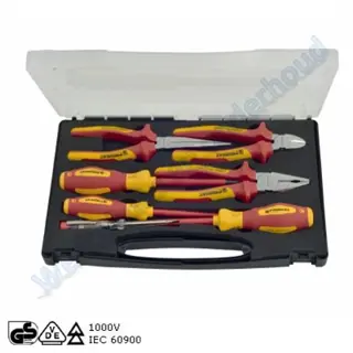 Promat tangen/schroevendraaierset VDE 7-delig