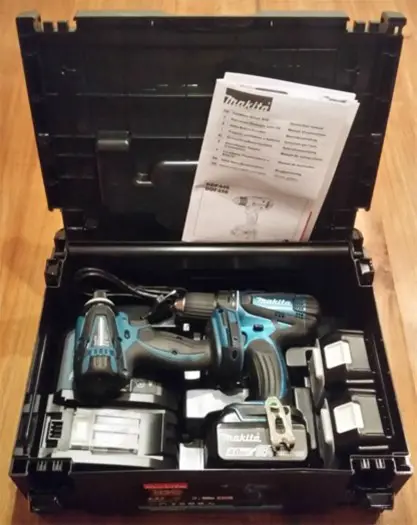 Makita DDF456SP1J Accu boor/schroef/slagschroevendraaier set