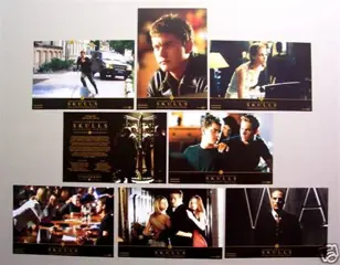 THE SKULLS lobbycard set.