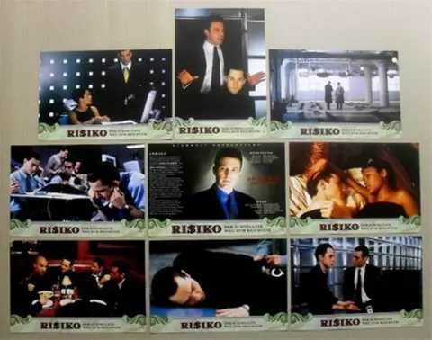 BOILER ROOM lobbycard set.