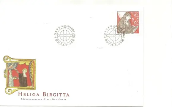 FDC Zweden, Heliga Birgitta