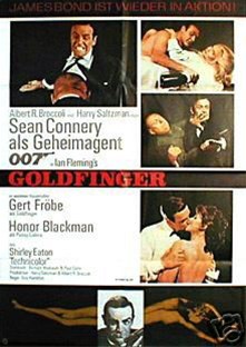 GOLDFINGER filmposter.