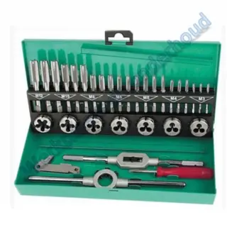 Tappen– en snijmoerenset 32-delig Mannesmann