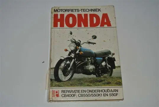 WERKPLAATSHANDBOEK Honda CB 400 1978 - 1981 / 1977 - 1984
