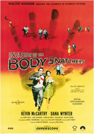 INVASION OF THE BODY SNATCHERS filmposter.