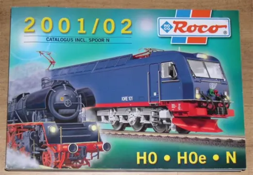 Roco 2001-02 hoofdcatalogus