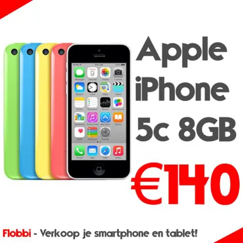 IPhone 5c verkopen? Snel, betrouwbaar &amp; hoge vergoeding