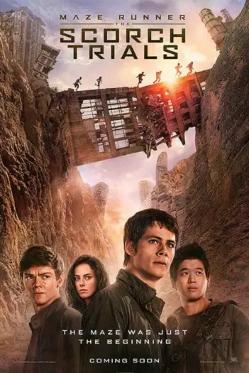 MAZE RUNNER : THE SCORCH TRIALS filmposter.