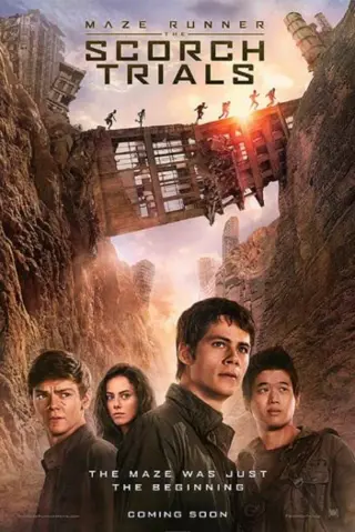 MAZE RUNNER : THE SCORCH TRIALS filmposter.