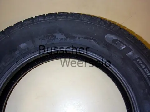 Buitenband 13" 155/70 Nieuw Band Aanhangwagen Voorradig