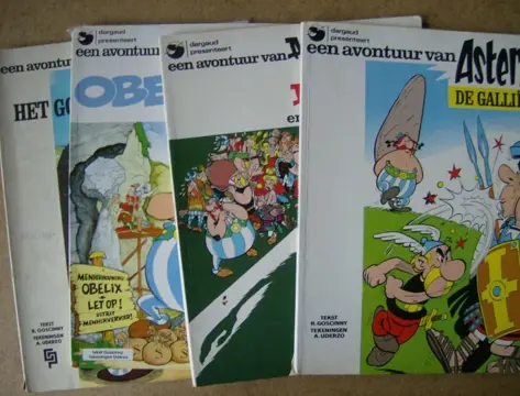 Asterix stripboeken adv 1643