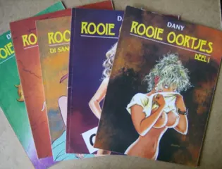 Rooie oortjes stripboeken adv 1674