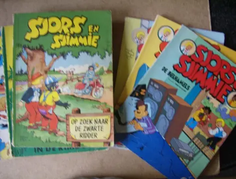 Sjors en sjimmie stripboeken adv 1675