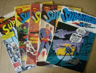 Superman comics adv 1703