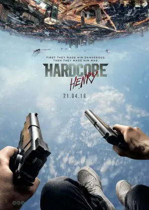HARDCORE HENRY filmposter.