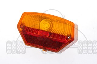 Achterlichtglas kreidler rood-ulo- 250 3015 2eh