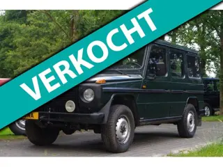 Mercedes-Benz G-klasse GD 300 BGS 7-Persoons H-Zulassung Deutsche Brief