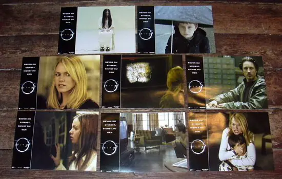 THE RING lobbycard set.