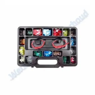 Assortiment steekzekeringen + zekeringhouder 278-dlg.