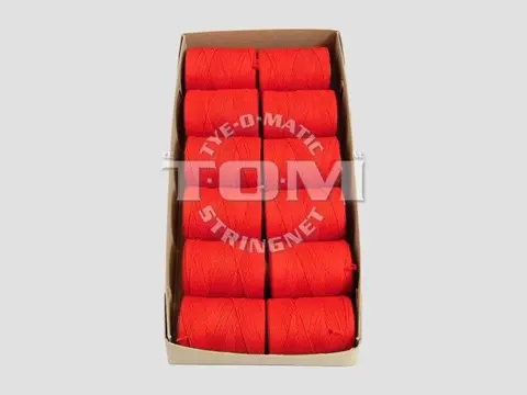 Metzger Schnur Baumwolle, Metzger Bindfaden Rot