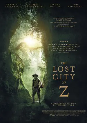 THE LOST CITY OF Z. filmposter.