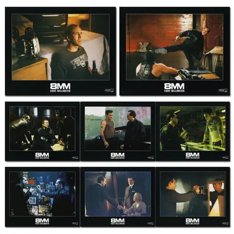 8 MMM lobbycard set.