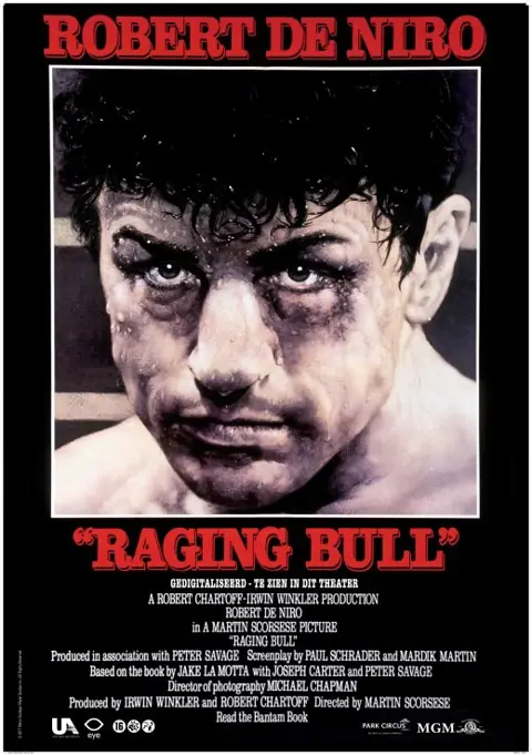 RAGING BULL filmposter.