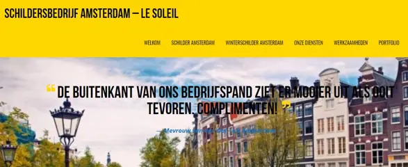 Winterschilder Amsterdam