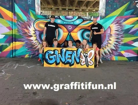 Graffiti workshops en kinderfeestjes (EXCLUSIEF)