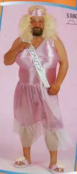 Miss Beauty kostuum (travestiet), maten 50 T/m 60