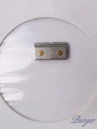 Cartier Santos Steel Gold Link 14.50mm to 14.00mm