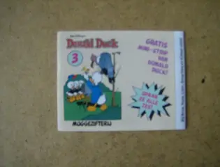 Donald duck vouwstrip nestle 3 adv4143