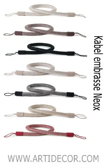 Kabel embrasse Neox (leverbaar in 7 kleuren)