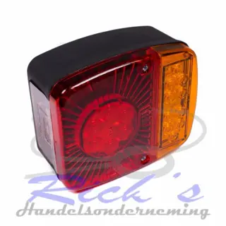 Achterlicht LED 12/24V 120x100 mm