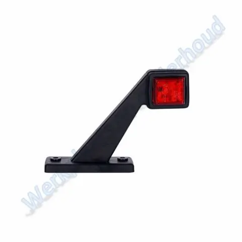 Led breedtelamp rechts met rubber voet