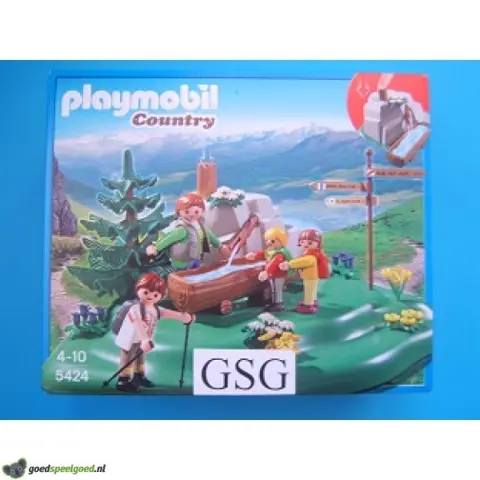 Lentewandeling in de bergen nr. 5424-00