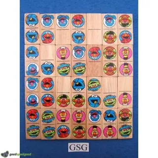 Houten domino spel nr. 9111-03