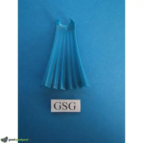 Mantel blauw lang nr. 4304-02