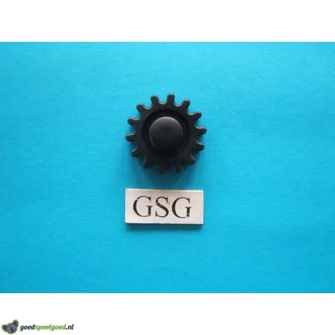 Tandwiel 14 tanden zwart nr. 16463