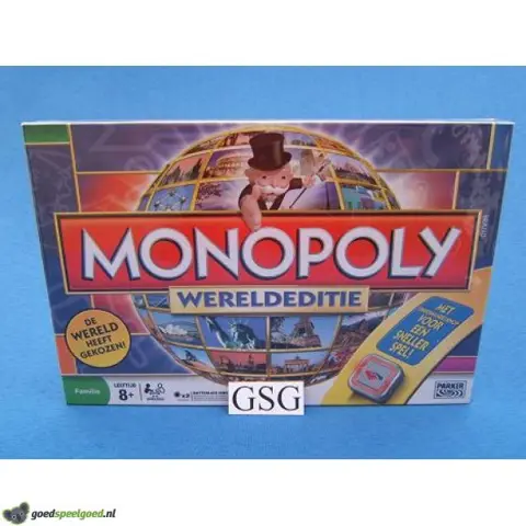 Monopoly wereldeditie nr. 0508 01611 104-04