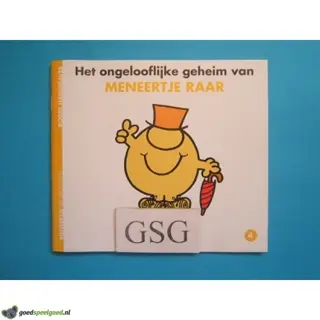 Het ongelooflijke geheim van meneertje Raar nr. 3738-01