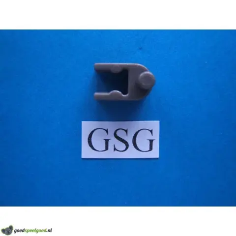 Connector borg met pen brons nr. 16093