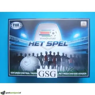Het Eredivisie voetbalspel nr. 07155-00