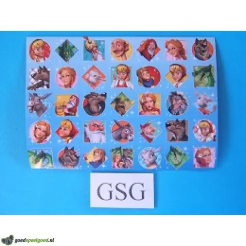 Stickervel Efteling nr. 50398-01