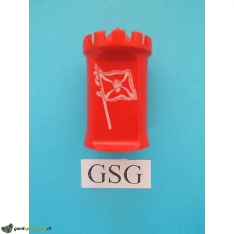 Vlag rood nr. 61038-02