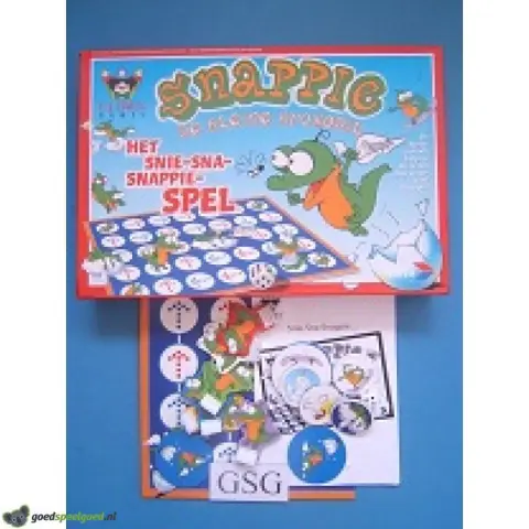 Snappie de kleine krokodil het snie-sna-snappie-spel nr.