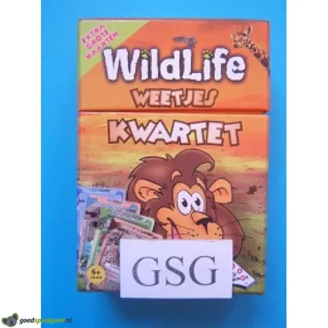 Wildlife weetjes kwartet nr. 01589-01