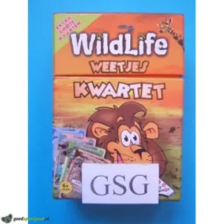 Wildlife weetjes kwartet nr. 01589-01