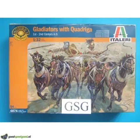 Gladiators with Quadriga 1:32 nr. 6874-01